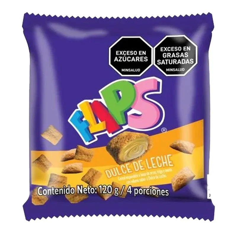 Flips 120gr Dulce de leche