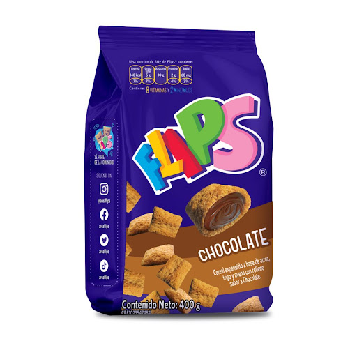 Flips 400gr Chocolate