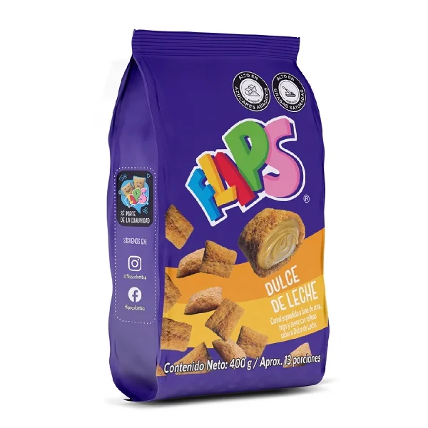 Flips 400gr Dulce de leche